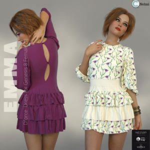 3D clothing;Nelmi3D;Creating 3D clothing;3D clothing creation process; 3D clothing for Daz