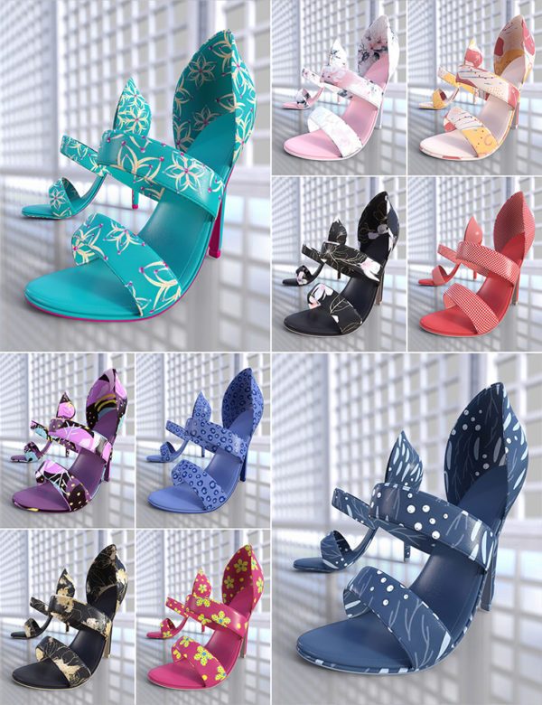 Nelmi3D; Daz3D; Heels; Emily Heels for Genesis 9; Genesis 9; Footwear Genesis 9; Women's stylleto shoes, Daz Studio footwear, Genesis 9 high heels, 3D women's heels, Digital women's footwear, Daz Studio Heels, High-heeled Shoes, Leather high heel shoes, Fashionable high heel shoes, Stylleto shoes, Nelmi, Shoes Genesis 9, High Heel Shoes Genesis 9, Emily Heels for Gensis 9, Evening Shoes, Elegant high heel shoes, Sexy shoes, Sandals;